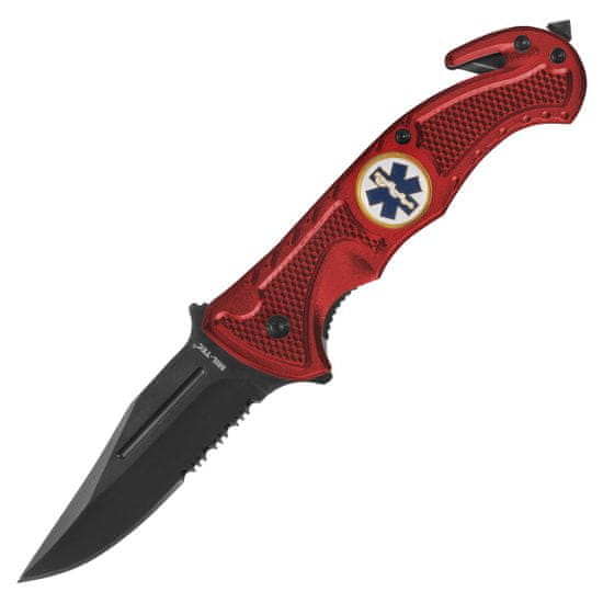 INNA Zavírací nůž Mil-Tec Rescue Red pro Záchranáře