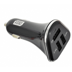 CarPoint Rozdvojka zapalovače USB 2,4A 12/24V