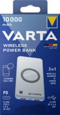 Varta bezdrátová powerbanka Portable Wireless, 10000mAh