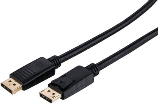 C-Tech kabel Displayport 1.2, 4K@60Hz, M/M, 5m