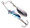 Třpytka Larva Micro Spinnerbait - barva Chrome Blue