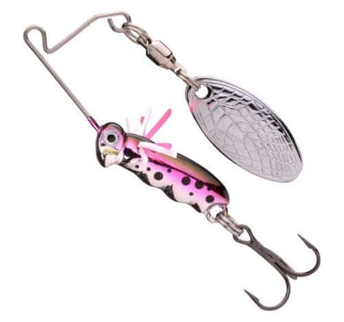 Spro Třpytka Larva Micro Spinnerbait - barva Rainbow Trout