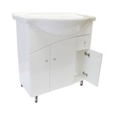 BPS-koupelny Koupelnová skříňka s keramickým umyvadlem Unity 75 ZV