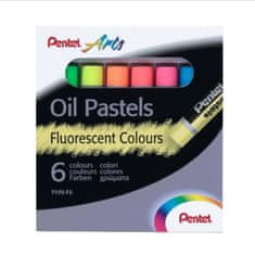 Pentel Olejové pastely Artist - Fluorescentní