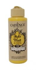 Cadence Matná akrylová barva Style Matt - slunečnice / 120 ml