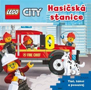 LEGO CITY Hasičská stanice - Tlač, táhni a posouvej