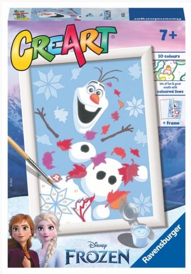 Ravensburger CreArt Disney Ledové království - Rozesmátý Olaf