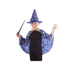Rappa Dětský plášť modrý s kloboukem (104-140)