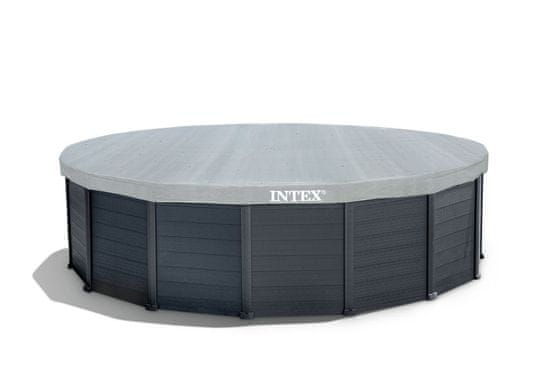 Intex Krycí plachta na Frame Pool Graphit 4,78 x 1,24m