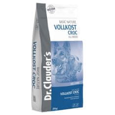 Dr.Clauder's Granule pro psy 20kg Basic Nature Vollkost Croc All Breed (nelze doručit na výdejní místo)