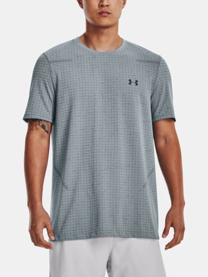 Under Armour Tričko UA Seamless Grid SS-BLU