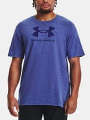 Under Armour Tričko UA WASH TONAL SPORTSTYLE SS-BLU SM