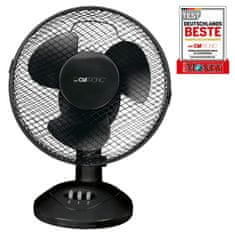 Clatronic VL 3601 BK stolní ventilátor 23cm,černý