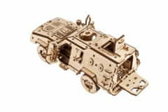 UGEARS 3d dřevěné mechanické puzzle dozor-b combat vehicle