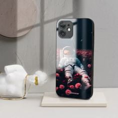 Mobiwear Prémiový lesklý kryt Glossy na mobil Samsung Galaxy S10e - G002G Astronaut v růžích