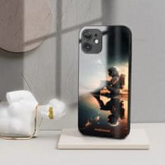 Mobiwear Prémiový lesklý kryt Glossy na mobil Samsung Galaxy S22 - G003G Astronaut na samotce