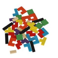 Aga Dřevěný Tetris 40 dílků