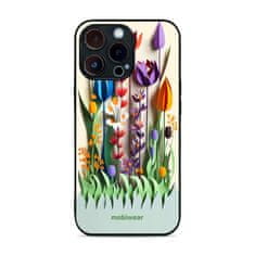Mobiwear Prémiový lesklý kryt Glossy na mobil Apple iPhone 13 Pro - G015G Barevné květinky