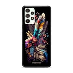 Mobiwear Prémiový lesklý kryt Glossy na mobil Samsung Galaxy A52 / A52s 5G - G011G Kytice s pírkem