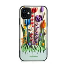 Mobiwear Prémiový lesklý kryt Glossy na mobil Apple iPhone 11 - G015G Barevné květinky