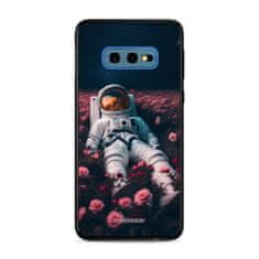 Mobiwear Prémiový lesklý kryt Glossy na mobil Samsung Galaxy S10e - G002G Astronaut v růžích