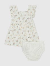 Gap Baby květované šaty s logem 18-24M