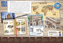 Trefl BRICK TRICK Travel: Vítězný oblouk L 290 dílů