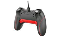 C-Tech Gamepad Theon pro PC/PS3, 2 programovatelná makro tlačítka, 2x analog, X-input, vibrační, 1,8