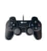 Gamepad Callon pro PC/PS3, 2x analog, X-input, vibrační, 1,8m kabel, USB