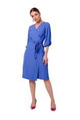 Stylove Stylove Šaty S340 Blue XXL