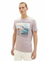 Tom Tailor Růžové pánské tričko Tom Tailor XL