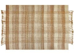 Beliani Jutový koberec 160 x 230 cm béžový BERISSA