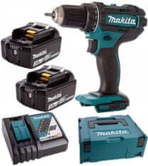 Makita 18V 62Nm 2x3Ah šroubovák DDF482RFE pouzdro