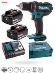 Makita 18V 62Nm 2x3Ah šroubovák DDF482RFE pouzdro