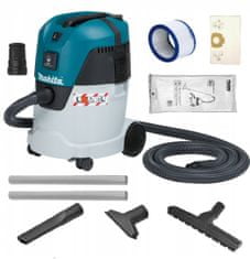 Makita 1000W 25L vysavač na suché / mokré vysávání VC2512L