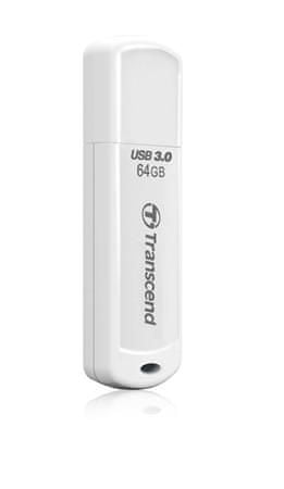 Transcend 64GB JetFlash 730, USB 3.0 flash disk, bílý