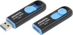 Adata UV128/128GB/USB 3.0/USB-A/Modrá