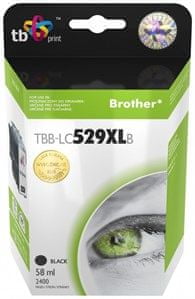 TB print Ink. kaz. TB komp. s Brother LC529/539 BLACK Nová