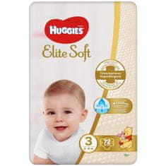Huggies HUGGIES Extra Care pleny jednorázové 3 (6-10 kg) 72 ks