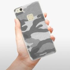 iSaprio Silikonové pouzdro - Gray Camuflage 02 pro Huawei P10 Lite