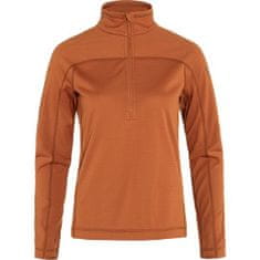 Fjällräven Abisko Lite Fleece Half Zip W, terracotta brown, l