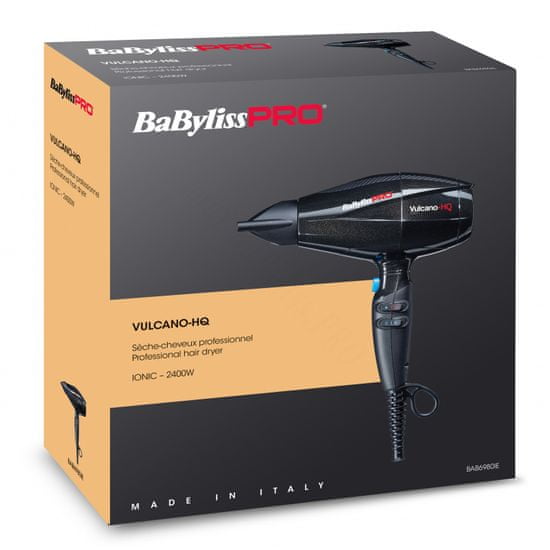 BaBylissPRO vysoušeč vlasů Hair Dryer Ionic Vulcano-HQ