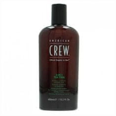 American Crew vyživující sprchový gel 3v1 Tea Tree 450 ml