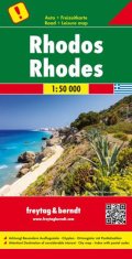 AK 0834 Rhodos 1:50 000 / automapa + mapa pro volný čas