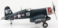 Hobby Master F4U Corsair, USMC, VMF-323 Death Rattlers, USS Sicily, Korea, 1951, 1/48