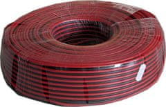 HADEX Dvojlinka 2x1,5mm2 CU,16AWG červeno-černá, balení 100m /CYH 2x1,5mm/
