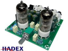 HADEX Elektronkový předzesilovač stereo - STAVEBNICE