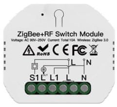 HADEX Spínač WiFi Moes Zigbee 230V/10A+RF433MHz