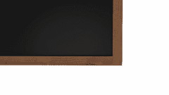 Allboards , Tabule černá křídová v dřevěném rámu 50x40 cm, TB54