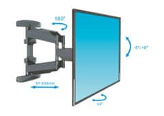 Bass Držák televizorů 45"- 70" nástěnný otočný BASS